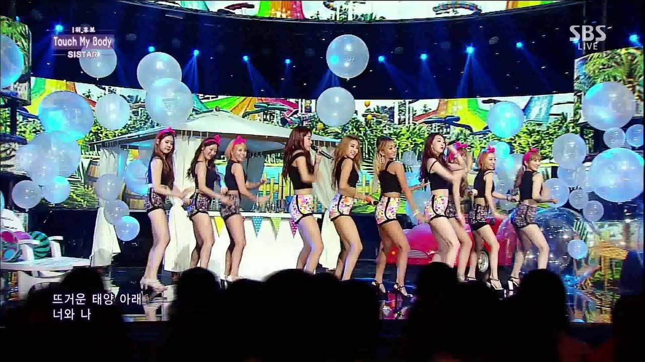 Sistar - Touch My Body (Aug 3, 2014)