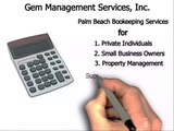 Palm Beach Bookeeping - GEM MANAGEMENT SERVICES for the Individual and Small Business