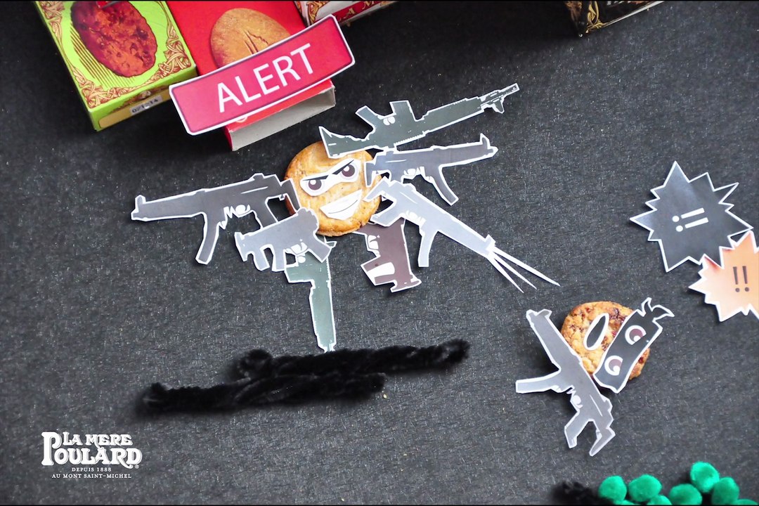 Metal Gear Solid 5 : fan cookies en stop motion