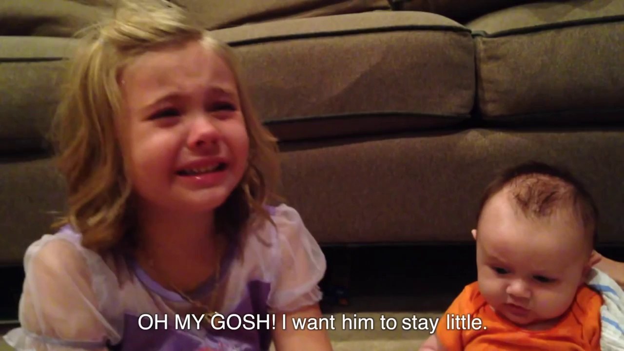 Sadie doesn't want her brother to grow up (ORIGINAL)