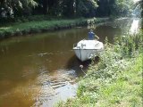 Canal de Nantes à Brest, association loi 1901 Défi Canal : video démonstration navigation n°2