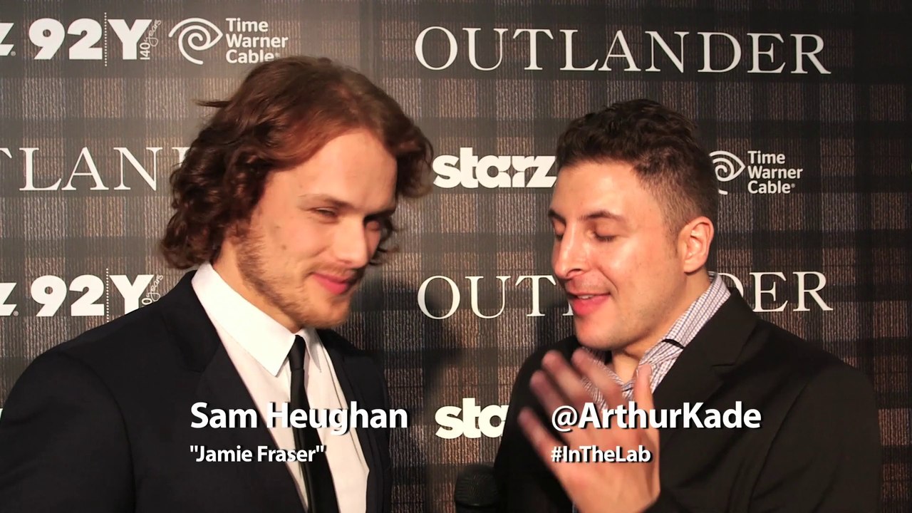 Sam Heughan Stars as "Jamie" In Starz "Outlander"