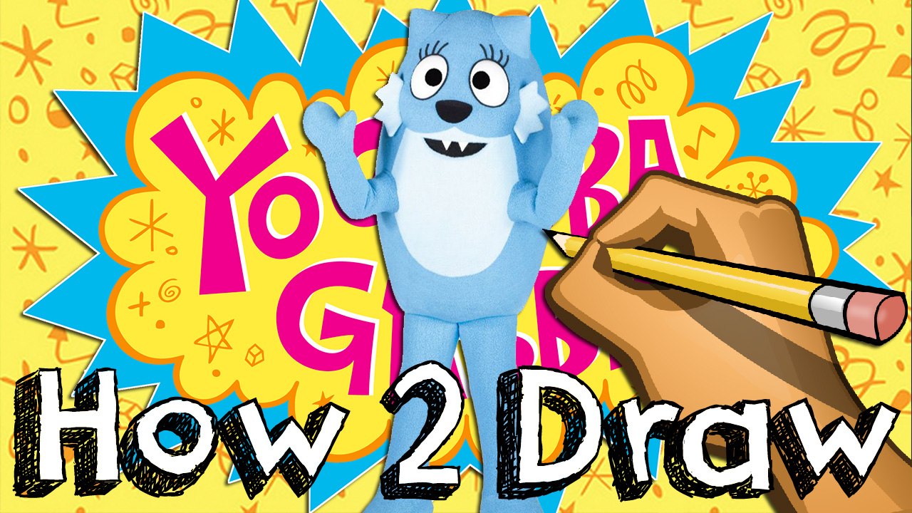 How 2 Draw TooDee From Yo Gabba Gabba