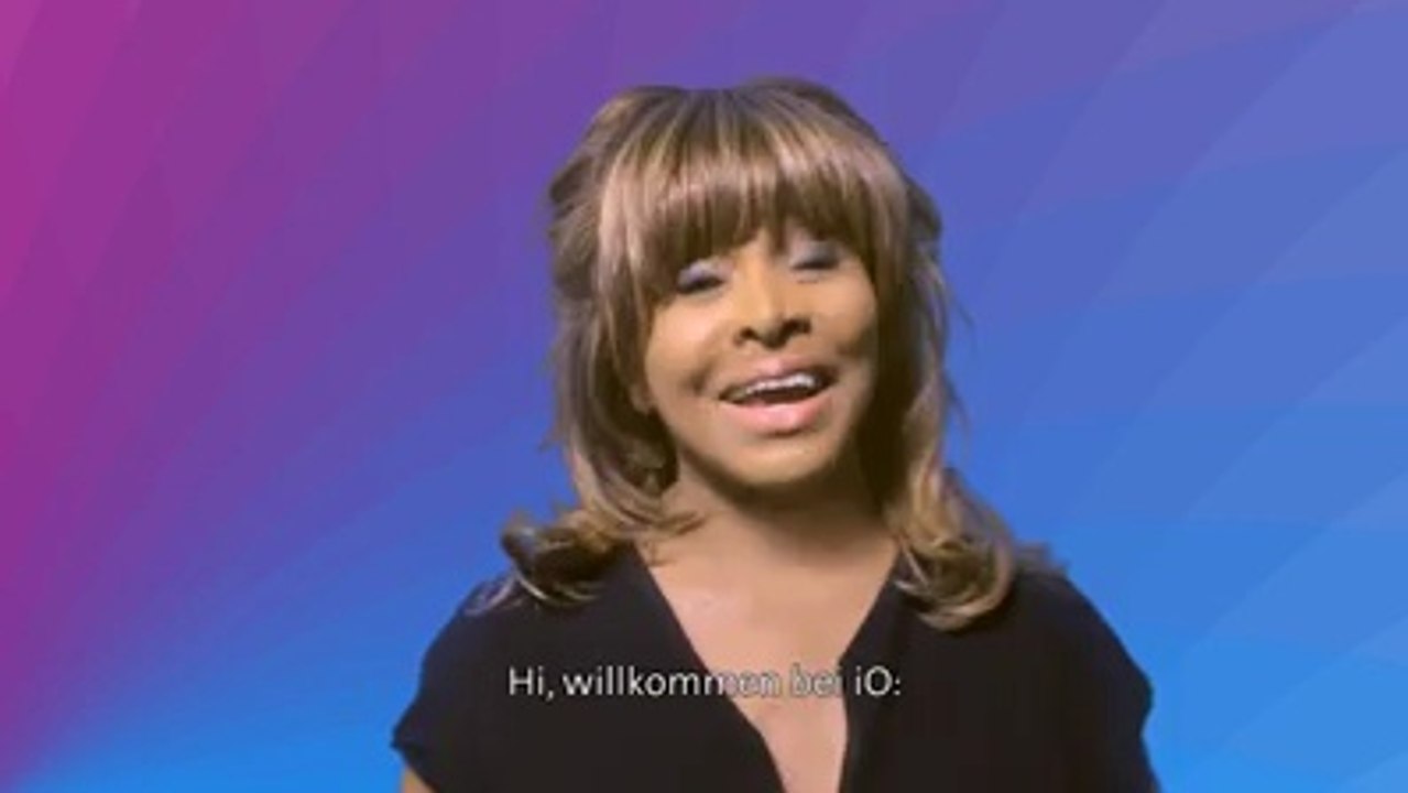Tina Turner invites you to IO