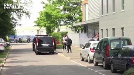 Football / Arrivée de David Luiz au centre d'entraînement du PSG - 05/08