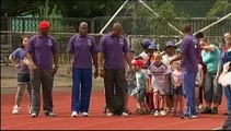 London: 2004 Olympic gold medalists - Team England champions voluntary to schoolchildren