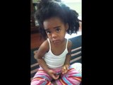 3-year-old tries to get out of trouble by telling stories