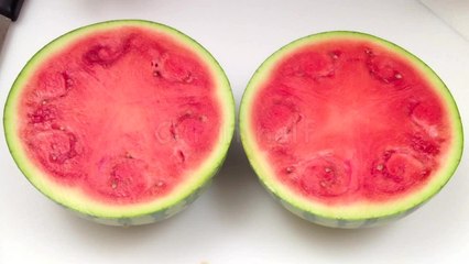 How to peel and cut a watermelon