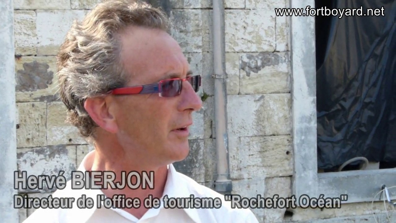 Inauguration des mystères du Fort Boyard - Discours d'Hervé Bierjon (Office de tourisme)