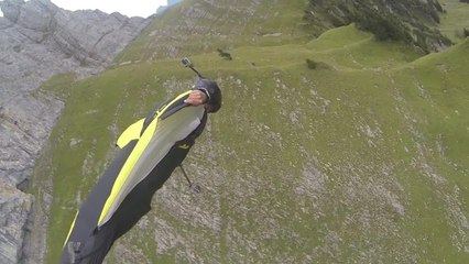 This Wingsuit Jump Will Make Your Palms Sweat!