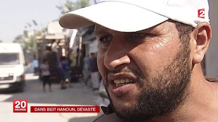 Gaza : dans les ruines de Beit Hanoun