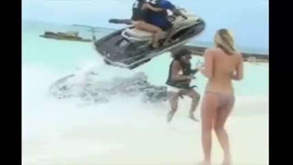 Plajda inanılmaz olay!