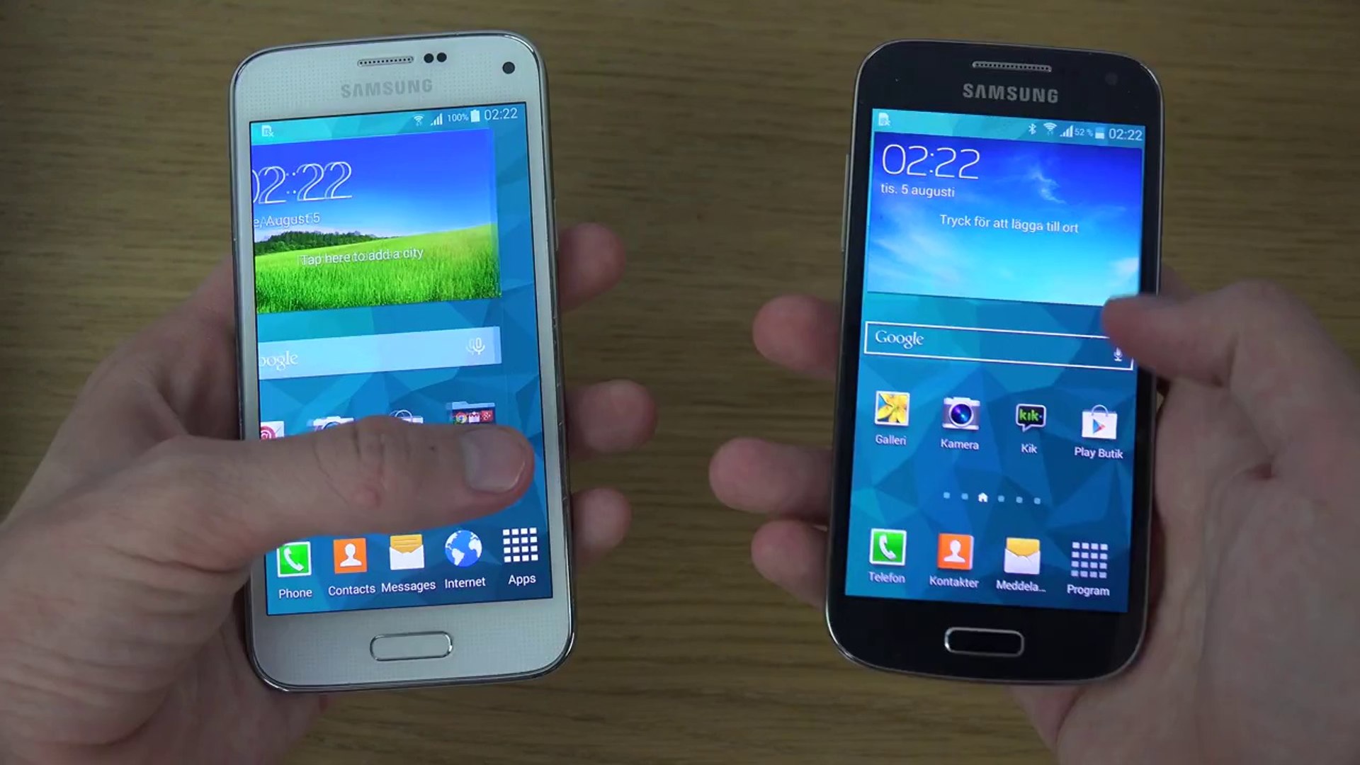 Samsung Galaxy S5 Mini vs. Samsung Galaxy S4 Mini - Benchmark Speed Test -  video Dailymotion