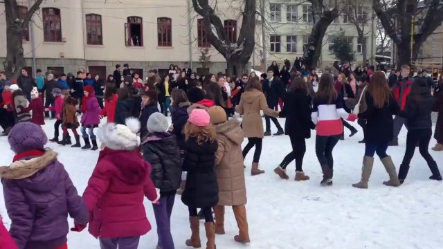 Hora Unirii Colegiul National Mihai Eminescu Iasi.