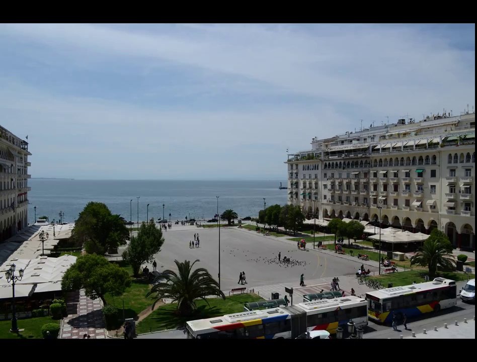 Aristotelous square timelapse.