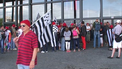 Procès des Bonnets rouges. À Nantes le 4 août 2014.