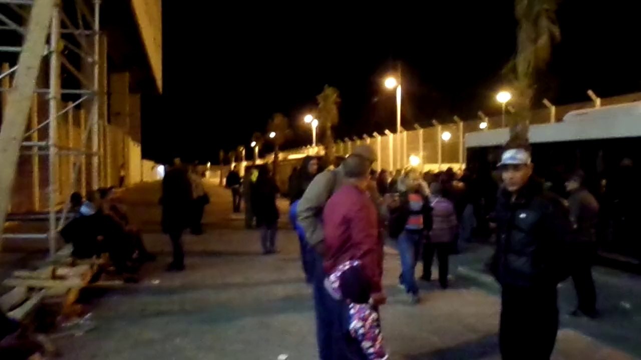 Citizen journalism - Stranded and reporting from Tanger-Med