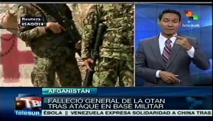 Afganistán: muere general de EE.UU. en ataque a base militar