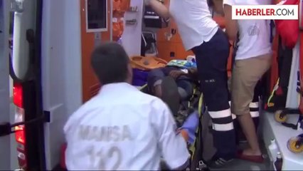 Salihli'de trafik kazası: 2 yaralı -