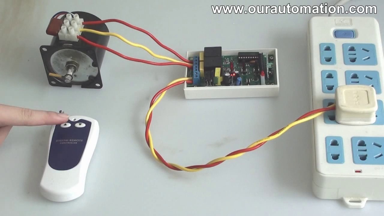 How Does Momentary Controller Remote Control AC Motor