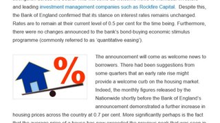 Rockfire  Investment Management | Rockfire Capital notes Bank of England keeps interest rates unchanged