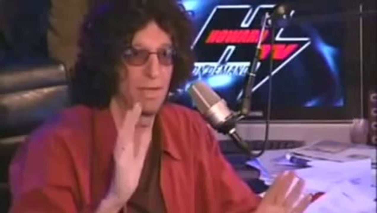 Carmen Electra rides the Sybian(a sex toy) on Howard Stern show
