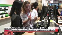 Samsung Electronics tops Q2 smartphone market share in North America