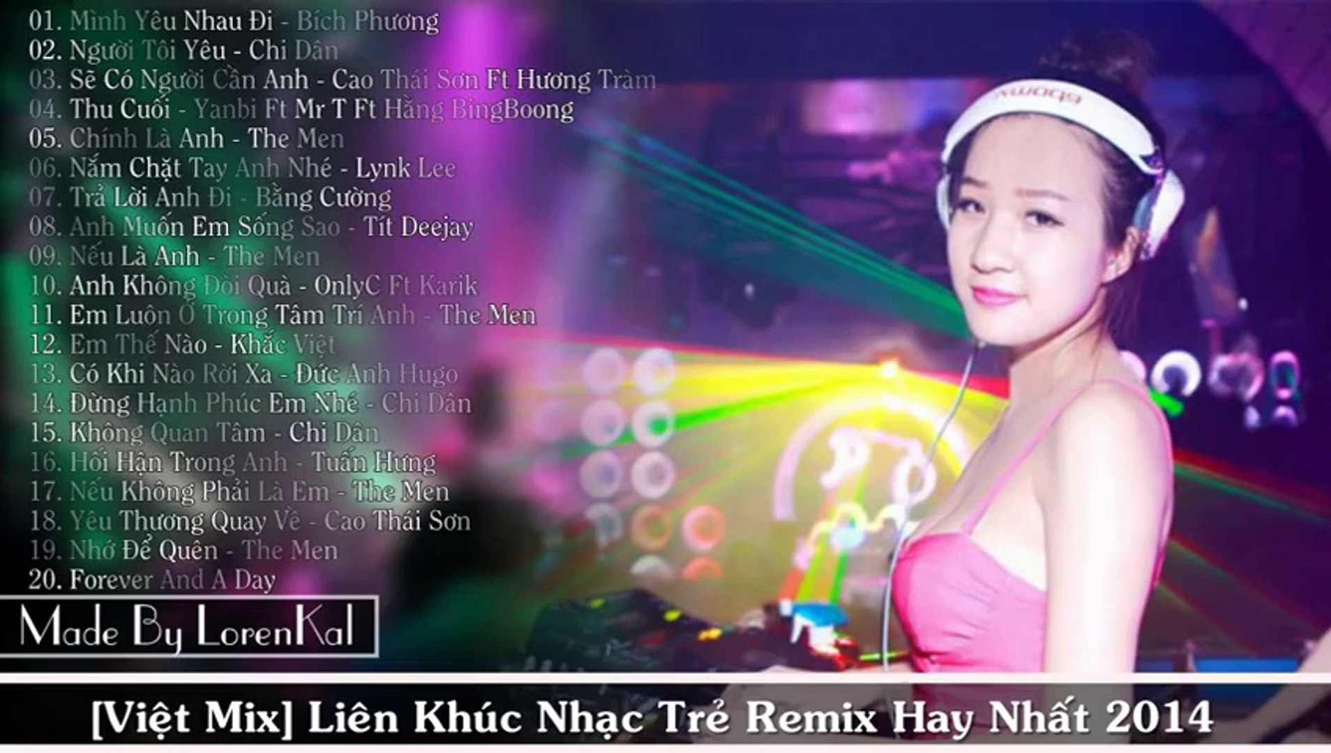 Liên Khúc Remix  Nhạc Trẻ Hay Nhất 2014