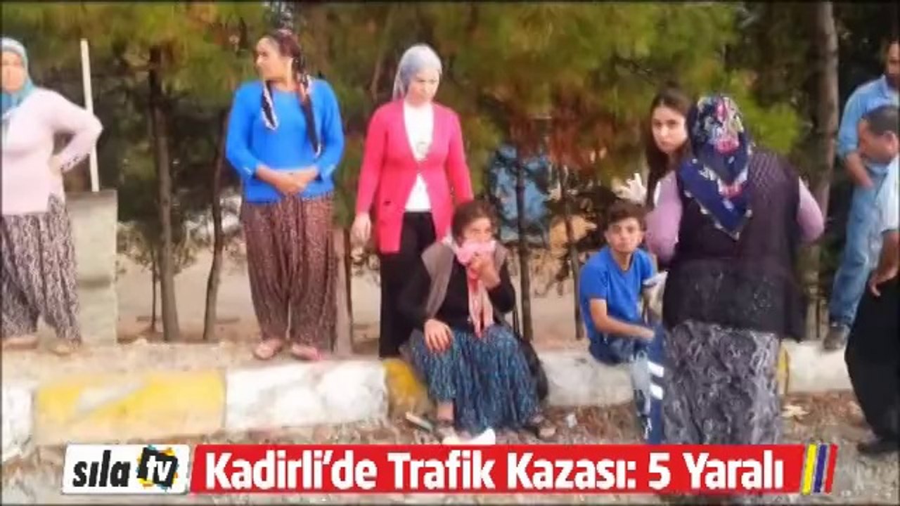 Kadirli'de Trafik Kazası 5 Yaralı