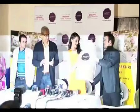 Nargis Fakhri meet the winners of home make over contest