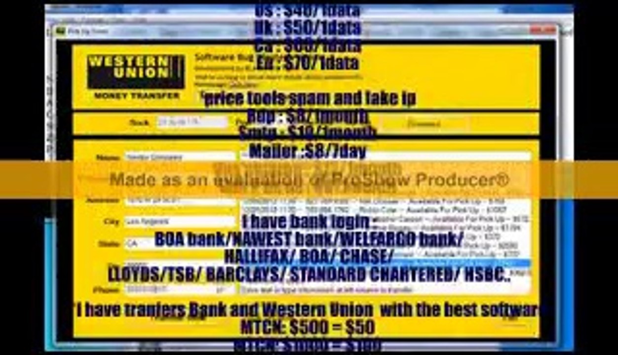 ICQ: 695529913/Skype: richard warker/cvv/Paypal/Bank login/ Transfer WU/ Ship....