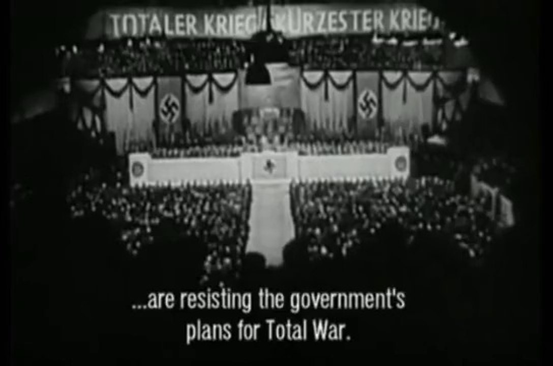 Joseph Goebbels Total War Narration Speech