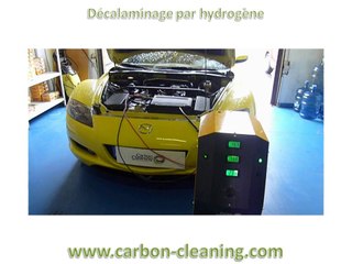 Decalaminage a l hydrogene Sur Mazda RX8 avec Carbon Cleaning