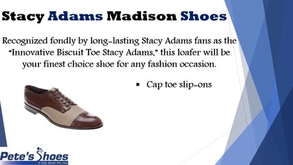Get more information about Stacy Adams Shoes brand