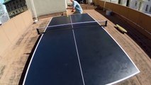 Rooftop Ping Pong - amazing GoPro Footage!