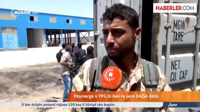 Peşmergeler, Işid'e Karşı Ypg ile Aynı Safta