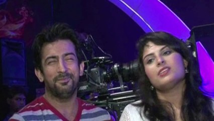 Mugdha Godse @ Ishq Ne Crazy Kiya Re on Location Shoot !