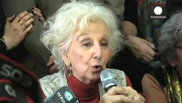 La presidenta de las Abuelas de Plaza de mayo recupera a su nieto 36 años después