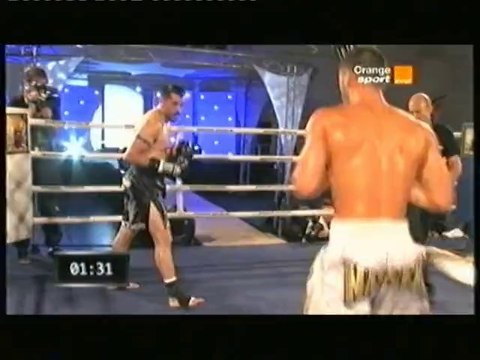 YOANN LIDON VS FRANCIS TAVARES 1er combat (K-1 World Max Tournement 2010 France)