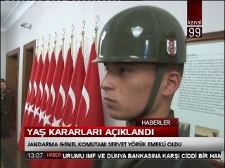 YAŞ KARARLARI AÇIKLANDI