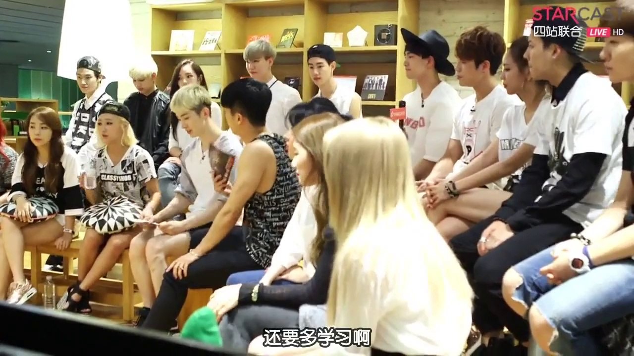 140728 JYP nation One Mic Talk Part2/2 [中字]