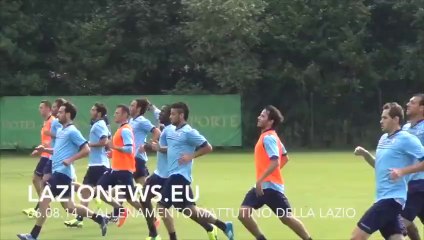 Allenamento Lazio 6 agosto