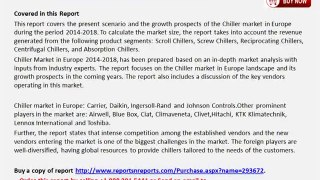 Chiller Market in Europe 2014-2018