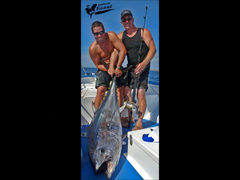 Départ Thon rouge sur la Grosse Bertha _ Roussillon Fishing