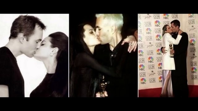 Angelina Jolie kissing Scene 2013