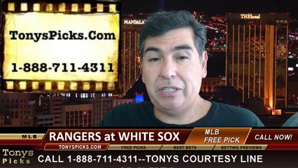 MLB Pick Chicago White Sox vs. Texas Rangers Odds Prediction Preview 8-6-2014