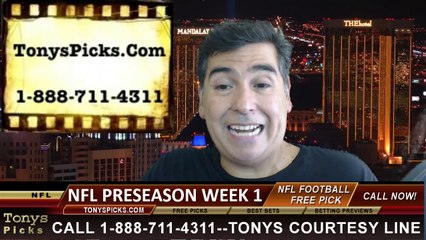 Video herunterladen: NFL Betting Free Picks and Point Spread Odds Preseason Week 1 All Games Thursday 8-7-2014