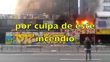 ¡SE DEVELA LA MENTIRA! Esta es la gran farsa sobre el incendio de la guardería en Chacao.