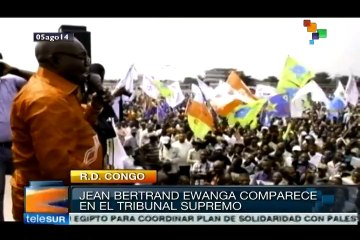 Enjuician en el Congo al líder opositor Jean-Bertrand Ewanga